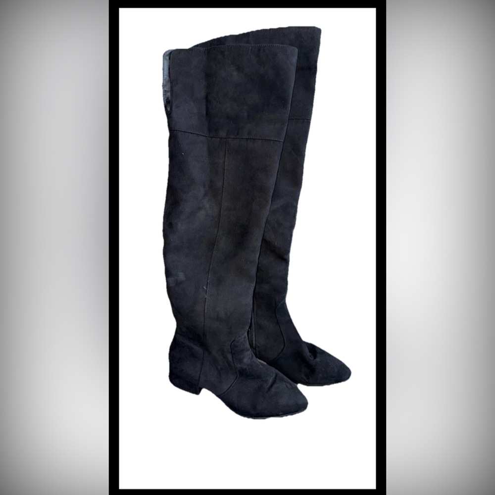 Chic Black Over the Knee Women's Boots